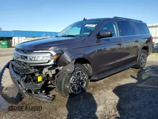 2024 Ford Expedition Max XLT with VIN 1FMJK1J8XREA08658, listed as a Copart auction lot 54168915 with 65,343 mi miles and Clean Title. Bid and sale history available at DreamBid. Image 1.