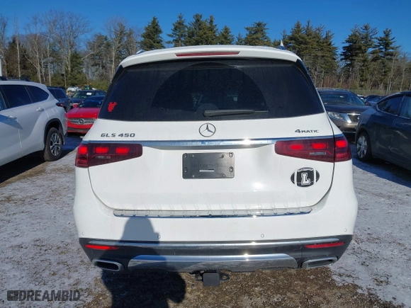 2024 Mercedes-Benz GLS with VIN 4JGFF5KE1RB037358, listed as a IAAI auction lot 41334345 with 16,064 mi miles. Bid and sale history available at carsss.com. Image 17.