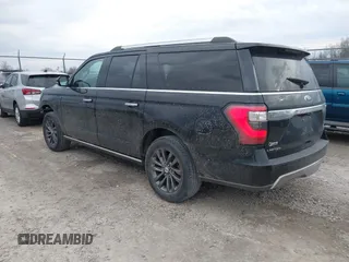 2021 Ford Expedition Max Limited with VIN 1FMJK1KT8MEA39760, listed as a IAAI auction lot 41699513 with 125,894 mi miles and . Bid and sale history available at DreamBid. Image 3.
