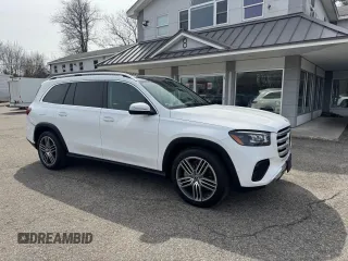 2024 Mercedes-Benz GLS 450 with VIN 4JGFF5KE4RB041758, listed as a Copart auction lot 51843395 with 48,245 mi miles and Clean Title. Bid and sale history available at DreamBid. Image 1.