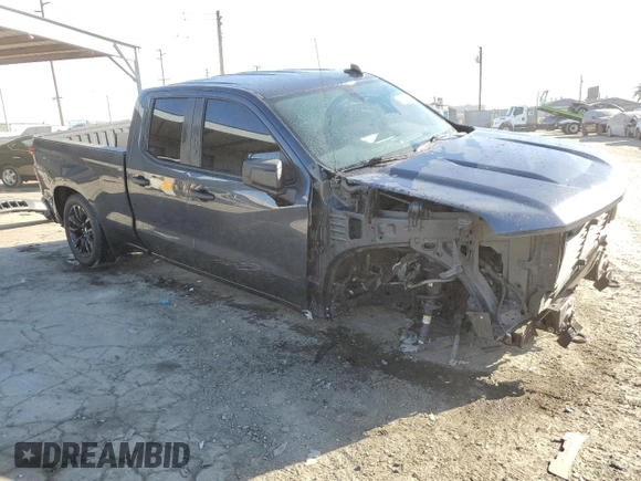 2020 Chevrolet Silverado 1500 Custom with VIN 1GCRWBEK1LZ311786, listed as a Copart auction lot 77437184 with 84,746 mi miles and Salvage Title. Bid and sale history available at carsss.com. Image 4.