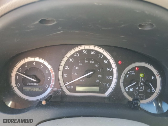 2005 Toyota Sienna XLE with VIN 5TDZA22C35S378938, listed as a Copart auction lot 49252895 with 207,185 mi miles and Salvage Title. Bid and sale history available at carsss.com. Image 9.