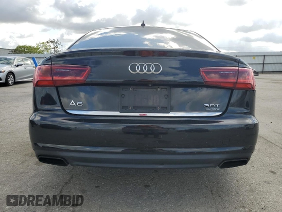 2016 Audi A6 Premium Plus with VIN WAUFGAFC7GN004764, listed as a Copart auction lot 51009115 with 89,402 mi miles and Salvage Title. Bid and sale history available at DreamBid. Image 6.