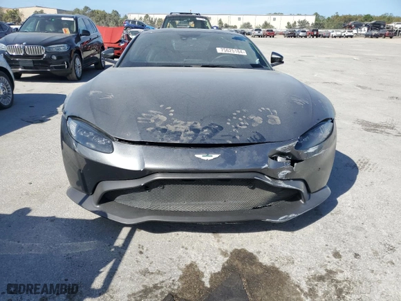 2019 Aston Martin Vantage with VIN SCFSMGAW9KGN02610, listed as a Copart auction lot 75625184 with 17,267 mi miles and Salvage Title. Bid and sale history available at carsss.com. Image 5.