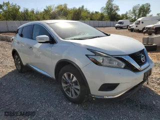 2015 Nissan Murano SV with VIN 5N1AZ2MH2FN258419, listed as a Copart auction lot 73559444 with 206,768 mi miles and Salvage Title. Bid and sale history available at carsss.com. Image 4.