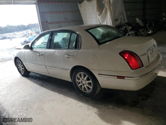 2007 Kia Amanti with VIN KNALD125X75138512, listed as a Copart auction lot 79513134 with 95384 miles and Salvage Title. Bid and sale history available at carsss.com. Image 2.