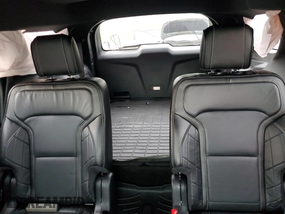 2018 Ford Explorer Platinum with VIN 1FM5K8HT0JGA01893, listed as a Copart auction lot 58896355 with 77,186 mi miles and Salvage title. Bid and sale history available at DreamBid. Image 10.