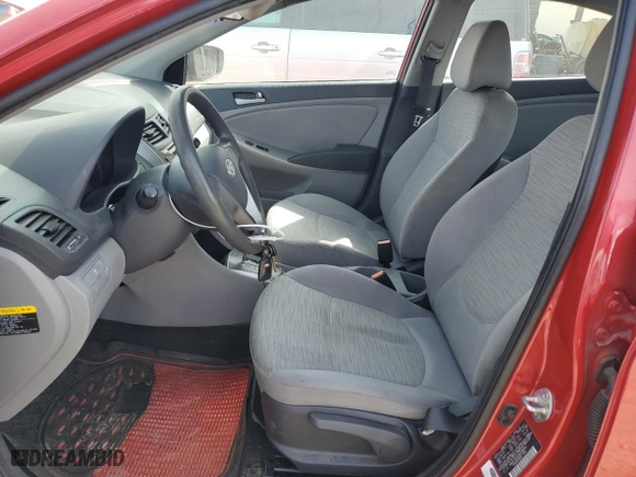 2017 Hyundai Accent Value Edition with VIN KMHCT4AE2HU208564, listed as a Copart auction lot 49188065 with 163,378 mi miles and Salvage Title. Bid and sale history available at carsss.com. Image 7.