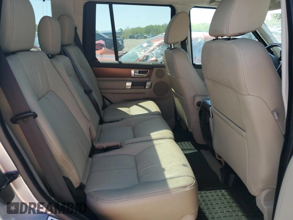 2016 Land Rover LR4 HSE Lux with VIN SALAK2V63GA829245, listed as a Copart auction lot 52592465 with Not provided miles and Non repairable. Bid and sale history available at DreamBid. Image 11.
