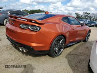 2023 Chevrolet Camaro ZL1 with VIN 1G1FK1R62P0152754, listed as a Copart auction lot 74288004 with Not provided miles and Non repairable. Bid and sale history available at DreamBid. Image 3.