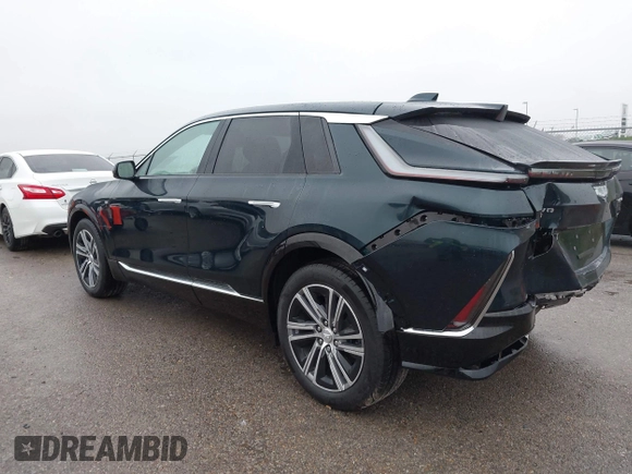 2024 Cadillac LYRIQ Luxury z VIN 1GYKPPRL5RZ129185, wystawiony jako IAAI lot #40825414 z przebiegiem 621 mil mil oraz . Historia ofert i sprzedaży dostępna na DreamBid. Obrazek 3.
