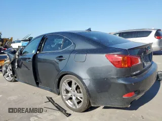 2010 Lexus IS 250 with VIN JTHBF5C21A2095741, listed as a Copart auction lot 58393055 with Not provided miles and Salvage title. Bid and sale history available at DreamBid. Image 2.