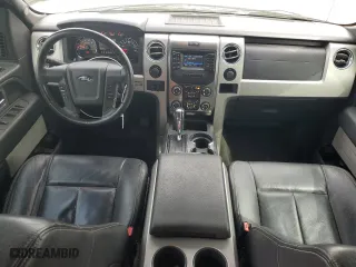 2014 Ford F-150 XL with VIN 1FTFW1ET5EFB42348, listed as a Copart auction lot 51623435 with 156,254 mi miles and Salvage Title. Bid and sale history available at carsss.com. Image 8.