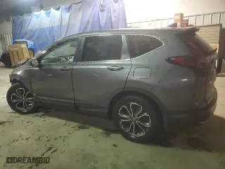 2021 Honda CR-V EX with VIN 5J6RW1H58ML001570, listed as a Copart auction lot 84490994 with 0 mi miles and Salvage Title. Bid and sale history available at carsss.com. Image 2.