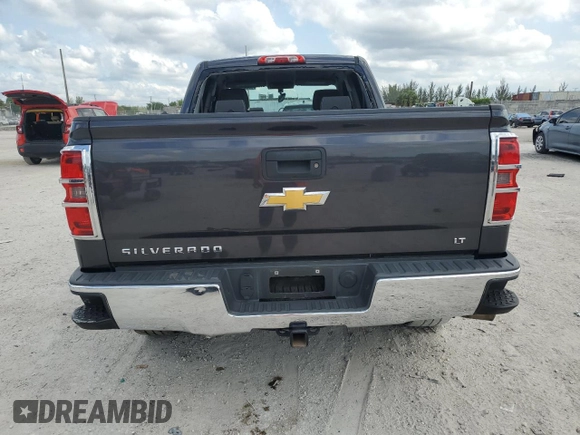 2014 Chevrolet Silverado 1500 LT with VIN 1GCRCREC3EZ180387, listed as a Copart auction lot 56360345 with 134,306 mi miles and Salvage Title. Bid and sale history available at DreamBid. Image 6.