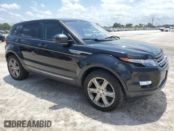 2014 Land Rover Range Rover Evoque Pure Premium z VIN SALVR2BG1EH896666, wystawiony jako Copart lot #58449085 z przebiegiem Nie podano mil oraz Szkoda całkowita • Salvage title. Historia ofert i sprzedaży dostępna na DreamBid. Obrazek 4.