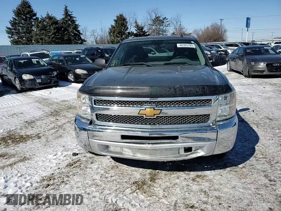 2012 Chevrolet Silverado 1500 LT with VIN 1GCRCSE09CZ306875, listed as a Copart auction lot 46305785 with 195,966 mi miles and Salvage Title. Bid and sale history available at DreamBid. Image 10.