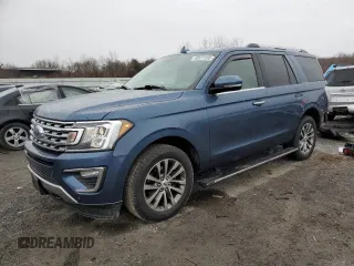 2018 Ford Expedition Limited with VIN 1FMJU2AT1JEA24952, listed as a Copart auction lot 48577265 with 161,945 mi miles and Salvage Title. Bid and sale history available at carsss.com. Image 1.