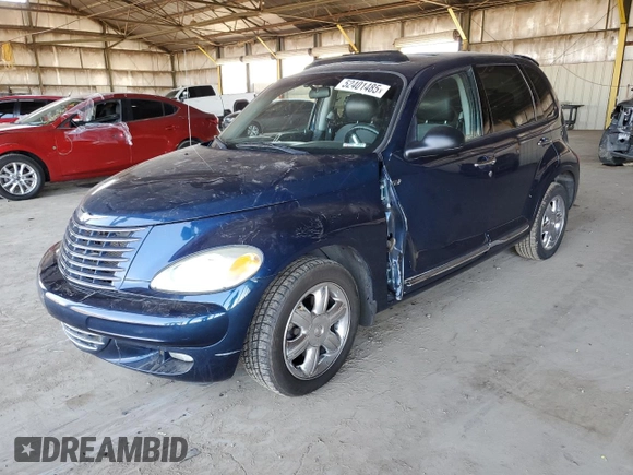 2004 Chrysler PT Cruiser Limited with VIN 3C8FY68B14T214434, listed as a Copart auction lot 52401485 with 113,668 mi miles and Salvage Title. Bid and sale history available at carsss.com. Image 1.
