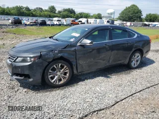 2015 Chevrolet Impala LT with VIN 1G1115SL9FU135221, listed as a Copart auction lot 62314235 with 142,349 mi miles and Salvage title. Bid and sale history available at DreamBid. Image 1.