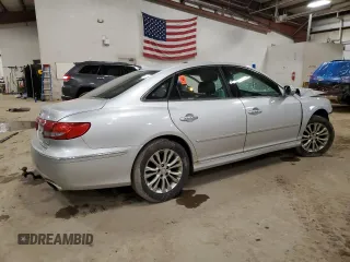2011 Hyundai Azera Limited with VIN KMHFC4DFXBA532355, listed as a Copart auction lot 47831735 with 235,832 mi miles and Clean title. Bid and sale history available at DreamBid. Image 3.