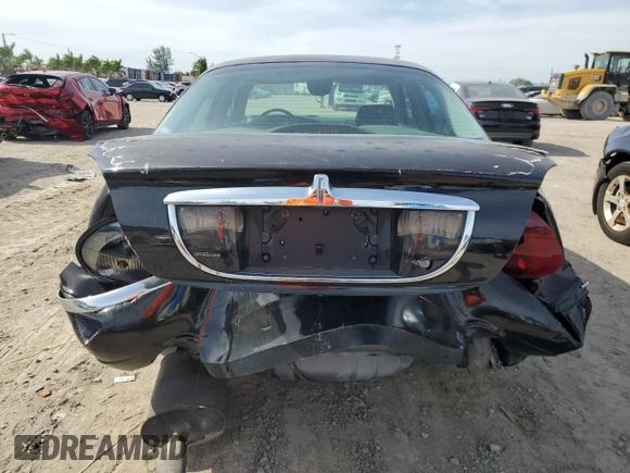 1998 Lincoln Continental with VIN 1LNFM97V8WY742639, listed as a Copart auction lot 82138303 with 268,814 mi miles and Salvage Title. Bid and sale history available at carsss.com. Image 6.