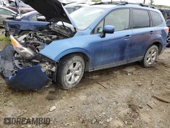 2015 Subaru Forester 2.5i Premium with VIN JF2SJCCC6FH427269, listed as a Copart auction lot 88538865 with 0 mi miles and Salvage Title. Bid and sale history available at carsss.com. Image 1.