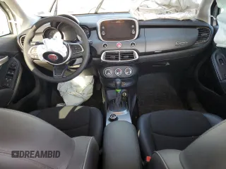 2022 FIAT 500X Trekking with VIN ZFBNF3B18NP980302, listed as a Copart auction lot 43127195 with 27,473 mi miles and Salvage title. Bid and sale history available at DreamBid. Image 8.
