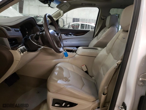 2017 Cadillac Escalade Premium Luxury with VIN 1GYS4CKJ9HR232084, listed as a Copart auction lot 78796354 with 102,708 mi miles and Salvage Title. Bid and sale history available at carsss.com. Image 7.