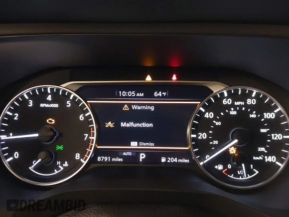 2024 Nissan Pathfinder S with VIN 5N1DR3AC8RC296622, listed as a IAAI auction lot 42288996 with 8,791 mi miles and . Bid and sale history available at DreamBid. Image 7.