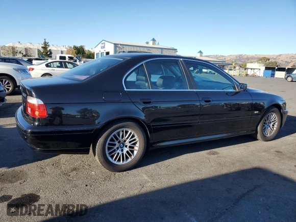2002 BMW 5 Series 530iA with VIN WBADT63422CH99744, listed as a Copart auction lot 79084444 with 116,340 mi miles and Clean Title. Bid and sale history available at carsss.com. Image 3.