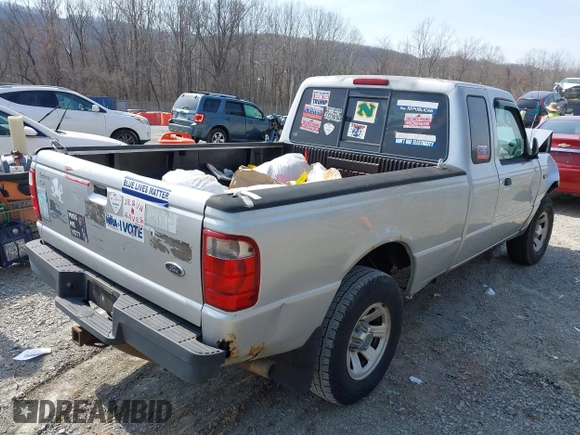 2005 Ford Ranger XL with VIN 1FTZR15E45PA56514, listed as a IAAI auction lot 41794514 with 201,913 mi miles. Bid and sale history available at carsss.com. Image 4.