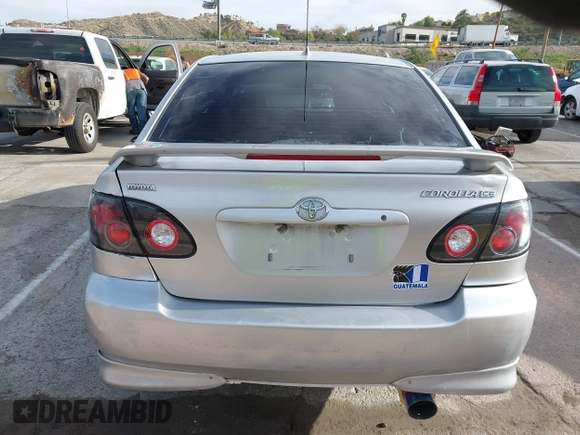 2004 Toyota Corolla CE with VIN 1NXBR32E14Z255758, listed as a IAAI auction lot 41901809 with 156,408 mi miles and . Bid and sale history available at DreamBid. Image 17.