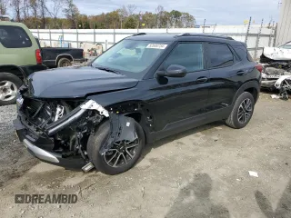 2024 Chevrolet TrailBlazer LT with VIN KL79MPSL6RB160314, listed as a Copart auction lot 82680734 with 9,804 mi miles and Salvage Title. Bid and sale history available at carsss.com. Image 1.