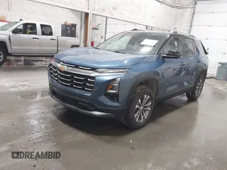 2025 Chevrolet Equinox FWD LT with VIN 3GNAXHEG1SL104577, listed as a IAAI auction lot 41851609 with 1,661 mi miles. Bid and sale history available at carsss.com. Image 17.