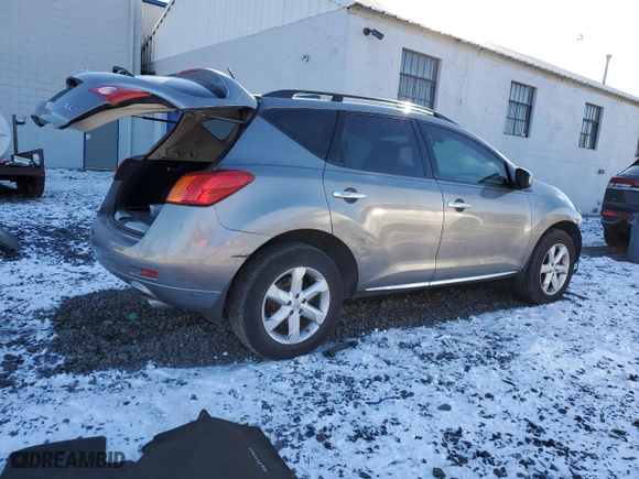 2009 Nissan Murano SL with VIN JN8AZ18U79W019196, listed as a Copart auction lot 87455414 with 195,989 mi miles and Non Repairable. Bid and sale history available at carsss.com. Image 3.