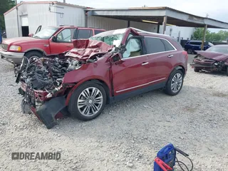 2017 Cadillac XT5 Premium Luxury AWD with VIN 1GYKNERS6HZ297417, listed as a IAAI auction lot 42098439 with 1 mi miles. Bid and sale history available at carsss.com. Image 20.