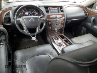 2017 Nissan Armada SV with VIN JN8AY2NC8H9509356, listed as a Copart auction lot 53759575 with 246,982 mi miles and Clean Title. Bid and sale history available at carsss.com. Image 8.