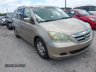 2006 Honda Odyssey EX-L z VIN 5FNRL38746B418198, wystawiony jako IAAI lot #42026111 z przebiegiem 310 567 mil mil oraz . Historia ofert i sprzedaży dostępna na DreamBid. Obrazek 1.