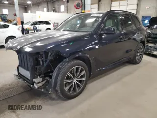 2022 BMW X5 xDrive40i with VIN 5UXCR6C02N9J15153, listed as a Copart auction lot 50872675 with 80,011 mi miles and Salvage Title. Bid and sale history available at carsss.com. Image 1.