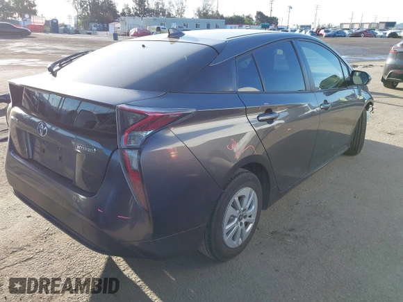 2016 Toyota Prius Two with VIN JTDKBRFU0G3007718, listed as a IAAI auction lot 41923304 with 96,847 mi miles and . Bid and sale history available at DreamBid. Image 4.
