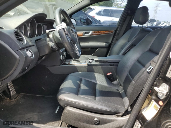 2012 Mercedes-Benz C-Class C 300 Sport with VIN WDDGF8BB4CR204865, listed as a Copart auction lot 53672245 with 135,038 mi miles and Non Repairable. Bid and sale history available at carsss.com. Image 7.