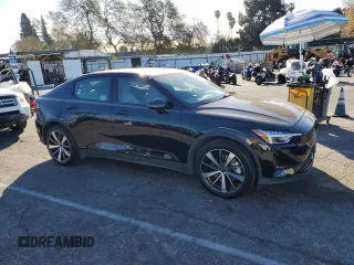 2022 Polestar 2 with VIN LPSED3KA8NL075397, listed as a Copart auction lot 42234255 with 26,071 mi miles and Salvage Title. Bid and sale history available at DreamBid. Image 4.