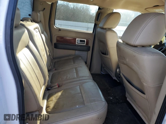 2009 Ford F-150 XL with VIN 1FTPW12V69FA69538, listed as a Copart auction lot 45459065 with 0 mi miles and Salvage Title. Bid and sale history available at carsss.com. Image 10.