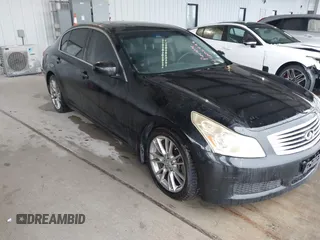 2007 Infiniti G35 Sport with VIN JNKBV61EX7M721855, listed as a IAAI auction lot 41305499 with 182,494 mi miles and . Bid and sale history available at DreamBid. Image 1.