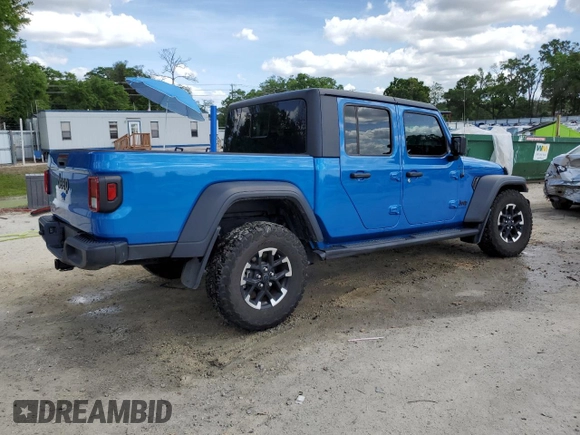 2023 Jeep Gladiator Sport S z VIN 1C6HJTAG4PL562366, wystawiony jako Copart lot #51542765 z przebiegiem 21 564 mil mil oraz Szkoda całkowita • Salvage title. Historia ofert i sprzedaży dostępna na DreamBid. Obrazek 3.