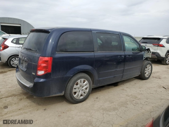 2016 Dodge Grand Caravan SE with VIN 2C4RDGBG4GR114498, listed as a Copart auction lot 49646355 with 38,751 mi miles and Salvage Title. Bid and sale history available at carsss.com. Image 3.
