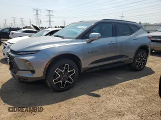 2024 Chevrolet Blazer RS with VIN 3GNKBERS0RS121225, listed as a Copart auction lot 59753435 with 10,207 mi miles and Salvage title. Bid and sale history available at DreamBid. Image 1.