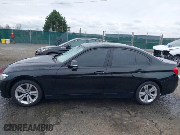 2016 BMW 3 Series 328i with VIN WBA8E9G54GNT84160, listed as a IAAI auction lot 41920657 with 123,492 mi miles. Bid and sale history available at carsss.com. Image 14.