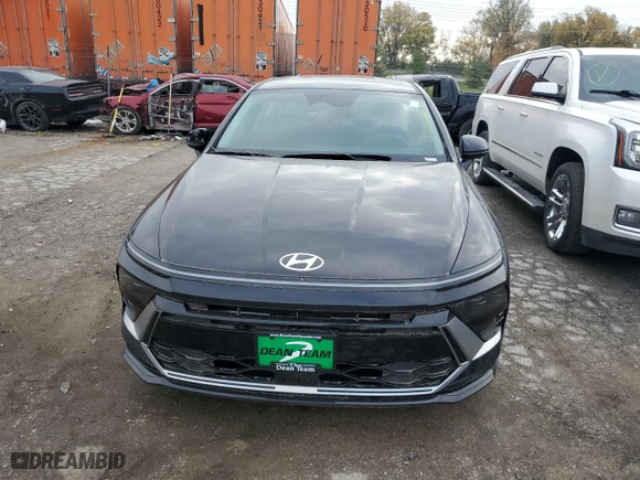 2024 Hyundai Sonata SEL with VIN KMHL64JA9RA368349, listed as a Copart auction lot 76967154 with 302 mi miles and Salvage Title. Bid and sale history available at carsss.com. Image 5.
